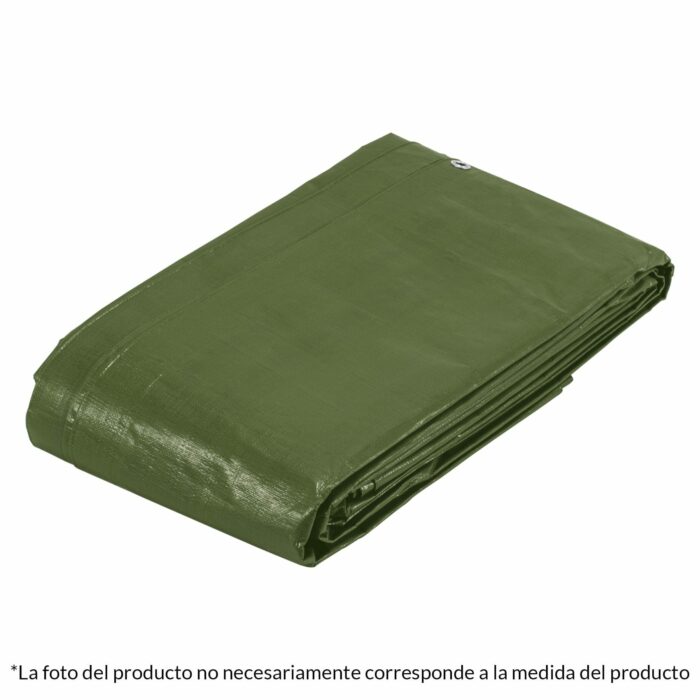 HC14054 - Lona Uso Rudo Verde Olivo 6 X 9 M  Truper 16378 - TRUPER