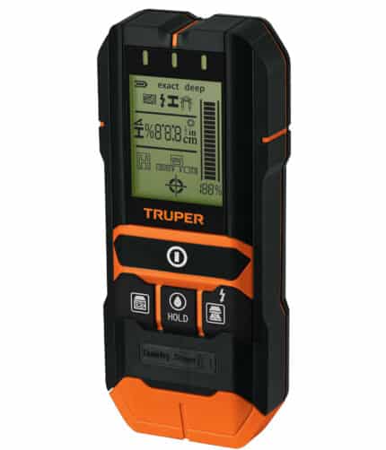 HC150776 - Detector Multimateriales Atrás De Muros Profundidad Max 12Cm Truper 100651 - TRUPER