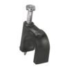 HC23207 - Bolsa Con 20 Grapas Negras De 10 Mm Para Cable Redondo Volteck 48282 - VOLTECK