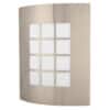 HC108706 - Arbotante Decorativo Cuerpo Acero Inox Lámpara No Incluida Volteck 47390 - VOLTECK