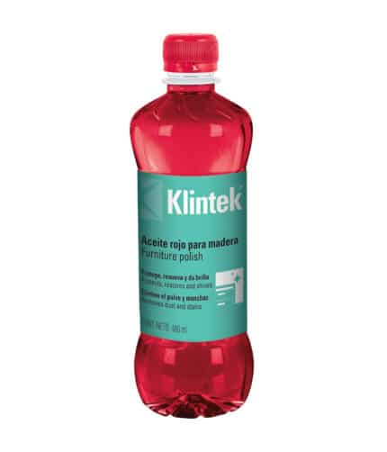 HC121963 - Aceite Rojo Para Muebles 480 Ml Klintek 57071 - KLINTEK