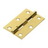 HER43195 - Bisagra Rectangular 2-1/2' Acero Latonado Hermex 43195 - HERMEX