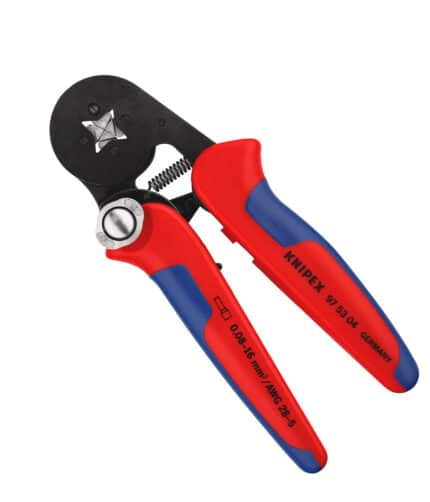 Knipex 97 53 04 - Tenaza Crimpadora Lateral de Punteras Huecas