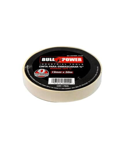 HC91239 - Cinta Masking Tape Bull Power 3/4 X 50MTS - BULL POWER