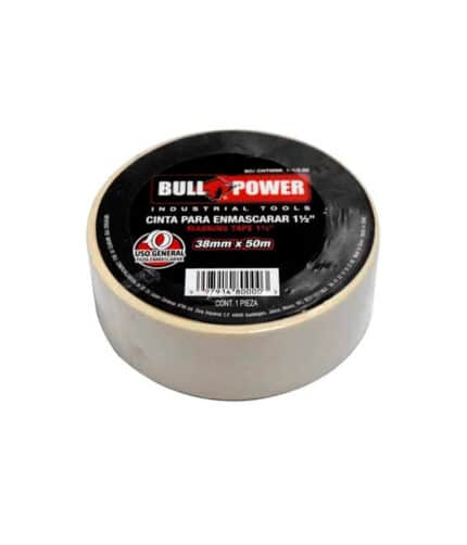 HC91241 - Cinta Masking Tape Bull Power 11/2 X 50Mts - BULL POWER