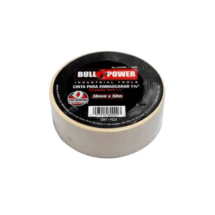 HC91241 - Cinta Masking Tape Bull Power 11/2 X 50Mts - BULL POWER