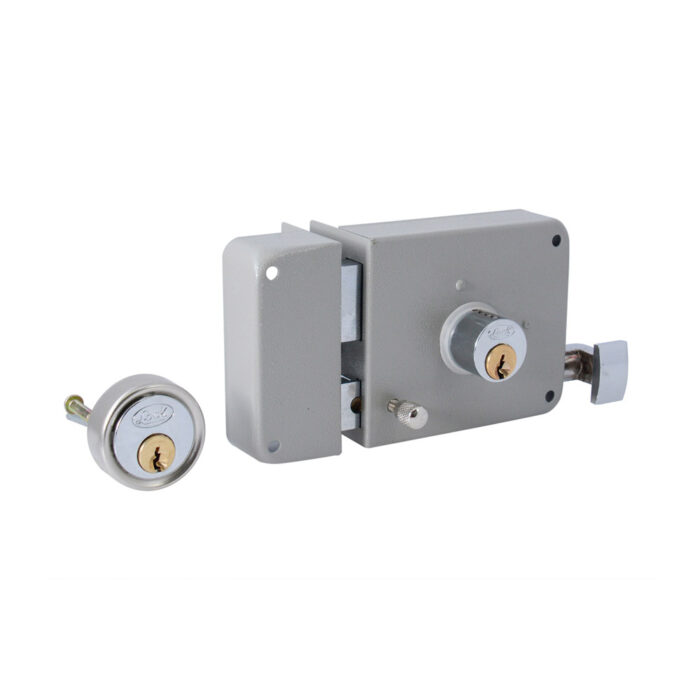 H010571 - Cerradura Sobreponer Clásica Dcha, Estándar Blister  Lock 24CS - LOCK