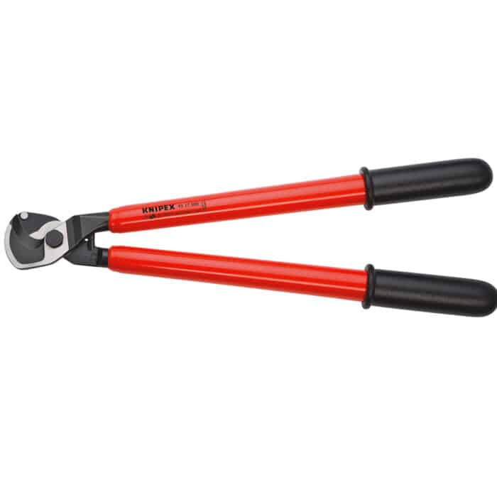 HC149400 - Tijeras Cortacables Aislados Por Inmersión En Plástico Reforzado, Según Norma Vde 500 Mm KNIPEX 95 17 500 - KNIPEX