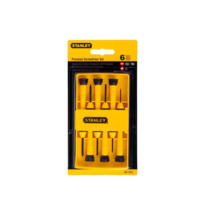 HC44270 - Destornilladores De Precision Plastico 6 Pzas Stanley 66-052 - STANLEY