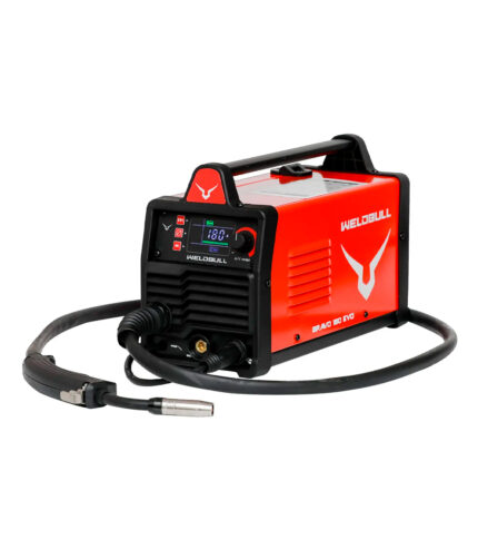 HC165757 - Soldador Inversor 180A De Microalambre Con o Sin Gas Multiprocesos 110/220V Weldbull BRAVO180EVO - WELDBULL