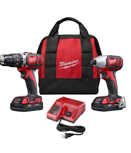 HC98929 - Combo De Rotomartillo 1/2 18V Con Pistola De Impacto 1/4 18V Y Bolsa Con 1 Batería 18V M18 Y Cargador Milwaukee M4 2697-22Ct - MILWAUKEE