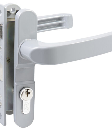 HC105870 - Cerradura Euro Para Puerta De Aluminio Función Doble Gris Llave Estándar Lock 13CL - LOCK