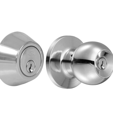 HC111688 - Combo De Pomo Tubulares De Bola Función Sencilla Acero Inoxidable Llave Estándar Blíste Lock 11CB - LOCK