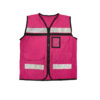 HC117177 - Chaleco De Seguridad Tipo Supervisor Cerrado Con Reflejante Rosa G Urrea USCH83 - URREA