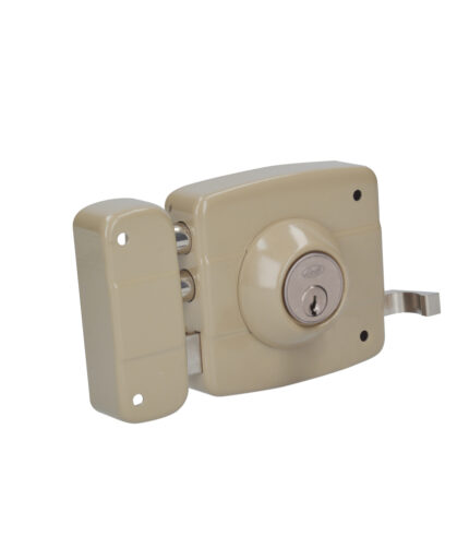 HC128015 - Cerradura De Sobreponer Función Instala Fácil Derecha 2 Bulones Llave Estándar En Caja Lock 30CS - LOCK