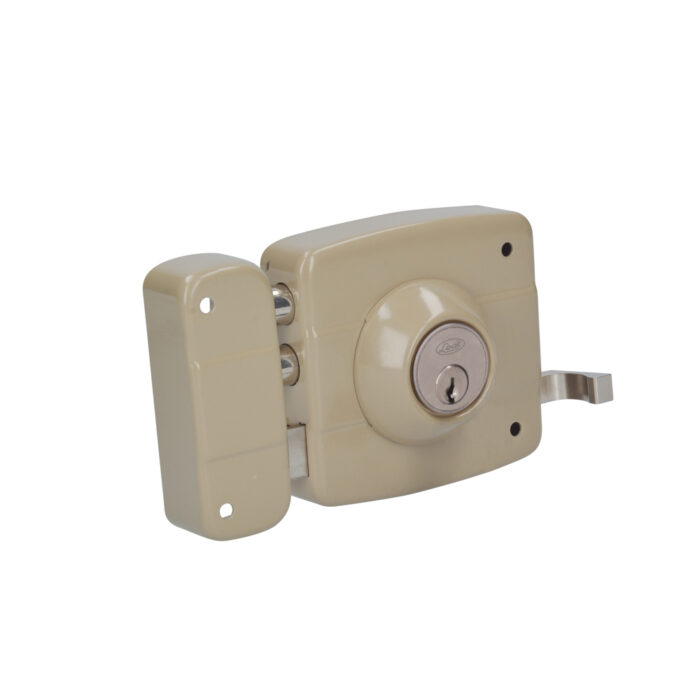 HC128015 - Cerradura De Sobreponer Función Instala Fácil Derecha 2 Bulones Llave Estándar En Caja Lock 30CS - LOCK