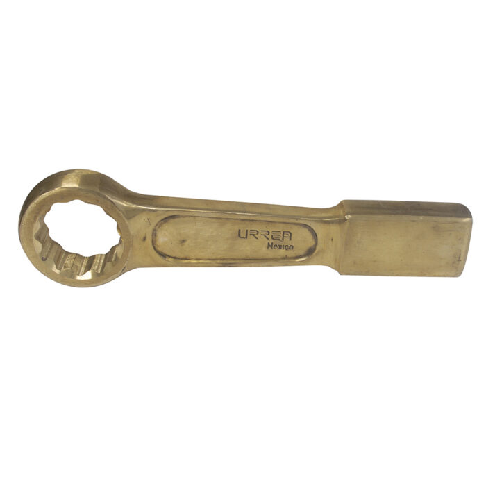 HC131654 - Llave De Golpe Plana De Bronce-Aluminio Antichispa En Pulgadas 12 Puntas 1-3/16 Urrea UH2719SW - URREA