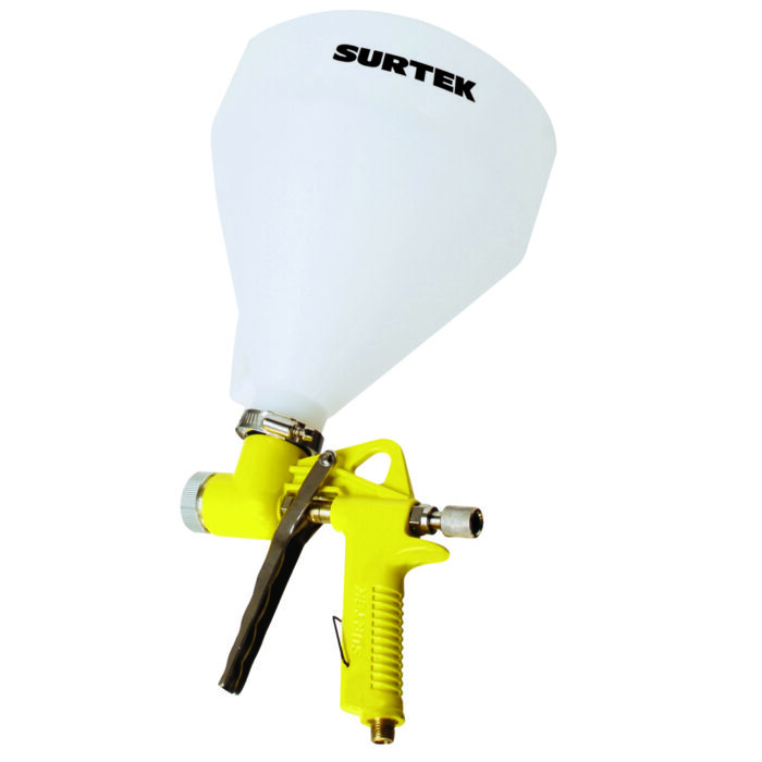 HC134532 - Pistola Para Texturizados Con Alimentación Por Gravedad Capacidad 5000 Ml 72 Psi Surtek PTX1 - SURTEK