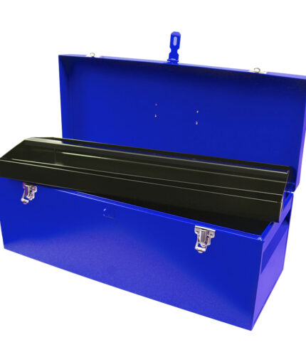 HC137183 - Caja Portaherramientas Metálica Color Azul 24 X 9 X 9 Urrea D7A - URREA