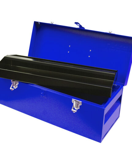 HC137188 - Caja Portaherramientas Metálica Color Azul 20 X 7 X 7 Urrea D5A - URREA