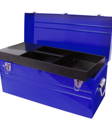 HC137204 - Caja Portaherramientas Metálica Color Azul 23 X 10 X 11 Urrea D8A - URREA