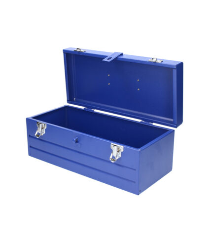 HC150136 - Caja Portaherramientas Metálica Color Azul Con Charola 16 X 7 X 6 Foy CMF16 - FOY