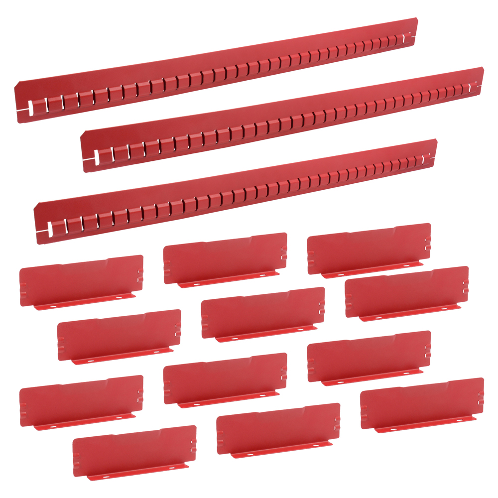 HC150593 - Juego De Separadores De Gaveta 8 Serie X 15 Piezas Urrea X28-S8 - URREA HC150593 - Juego De Separadores De Gaveta 8 Serie X 15 Piezas Urrea X28-S8 - URREA