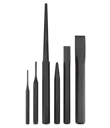 HC154066 - Juego De Puntos Punzones Cinceles Y Botadores 12 Piezas Urrea NO.8 - URREA HC154066 - Juego De Puntos Punzones Cinceles Y Botadores 12 Piezas Urrea NO.8 - URREA