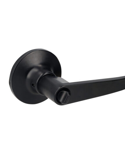 HC157400 - Manija Tubular Recta Función Recámara Negra Llave Estándar Blíster Lock 25MA - LOCK