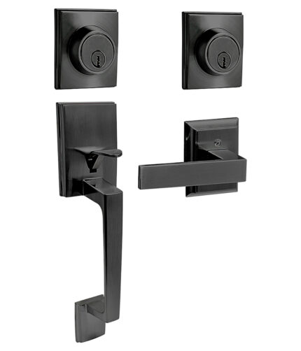 HC160752 - Gatillo Rectangular Sólido Para Entrada Función Sencilla Negro Visual Lock 16GA - LOCK