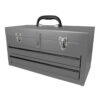 HC164666 - Caja Portaherramientas Metálica Color Gris Con 2 Gavetas 18 X 9 X 11 Surtek CM2G - SURTEK