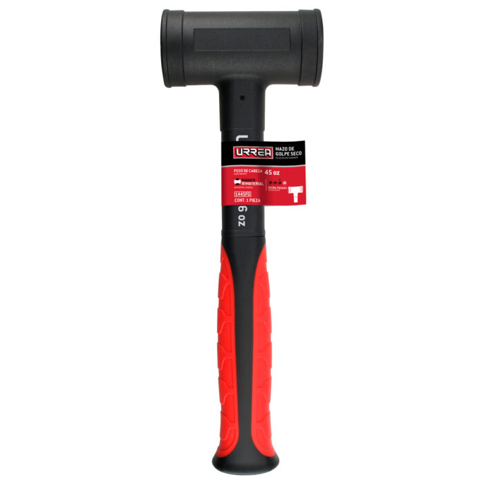 HC165670 - Mazo De Golpe Seco Tapas Fijas Con Mango Rubber Grip De 10-1/8 26 Oz Urrea 1426FG - URREA