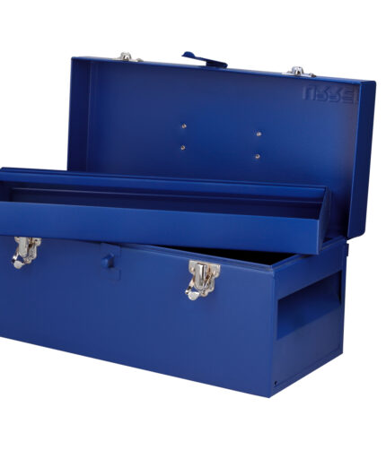 HC23804 - Caja Portaherramientas Metálica Color Azul 16 X 7 X 7 Urrea D3A - URREA