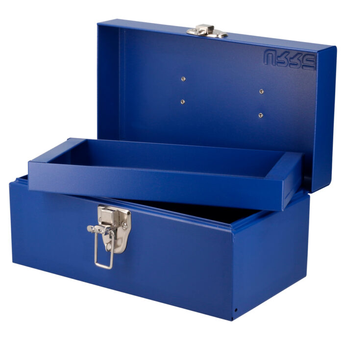 HC23806 - Caja Portaherramientas Metálica Color Azul 11 X 6 X 5 Urrea D1A - URREA