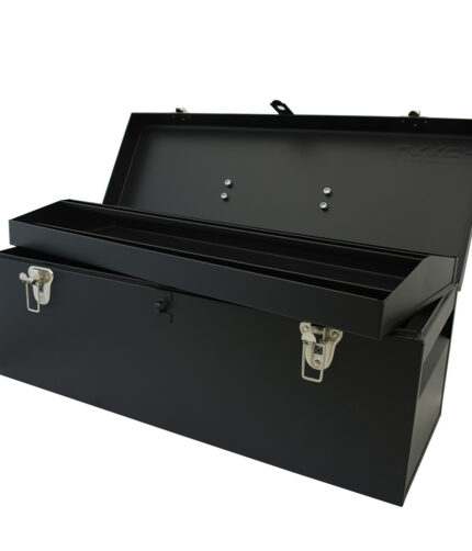 HC27271 - Caja Portaherramientas Metálica Color Negro 24 X 9 X 9 Urrea D7C20 - URREA