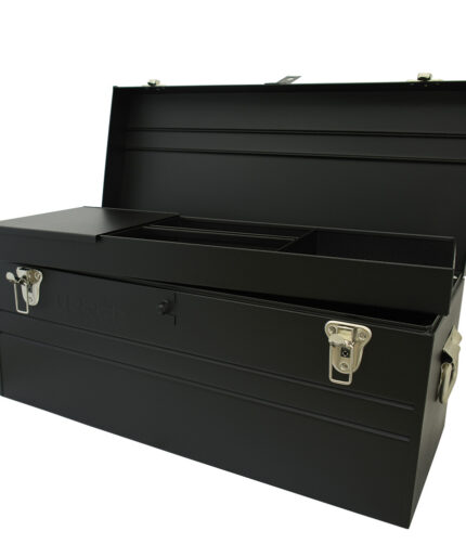 HC27272 - Caja Portaherramientas Metálica Color Negro 23 X 10 X 11 Urrea D8C20 - URREA