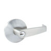 HC72306 - Manija Cilíndrica Plana Función Baño Acero Inoxidable Llave Estándar Blíster Lock LR030B - LOCK