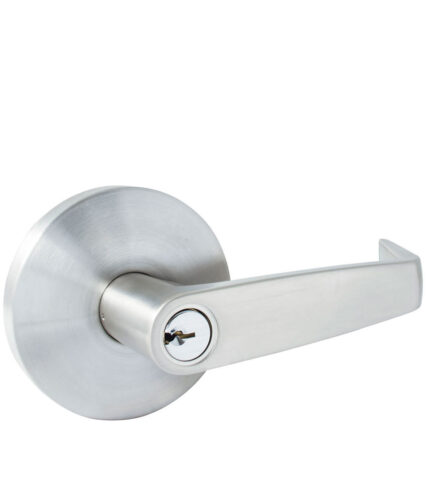 HC72306 - Manija Cilíndrica Plana Función Baño Acero Inoxidable Llave Estándar Blíster Lock LR030B - LOCK