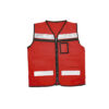 HC94184 - Chaleco De Seguridad Tipo Supervisor Cerrado Con Reflejante Rojo Eg Urrea USCH13 - URREA