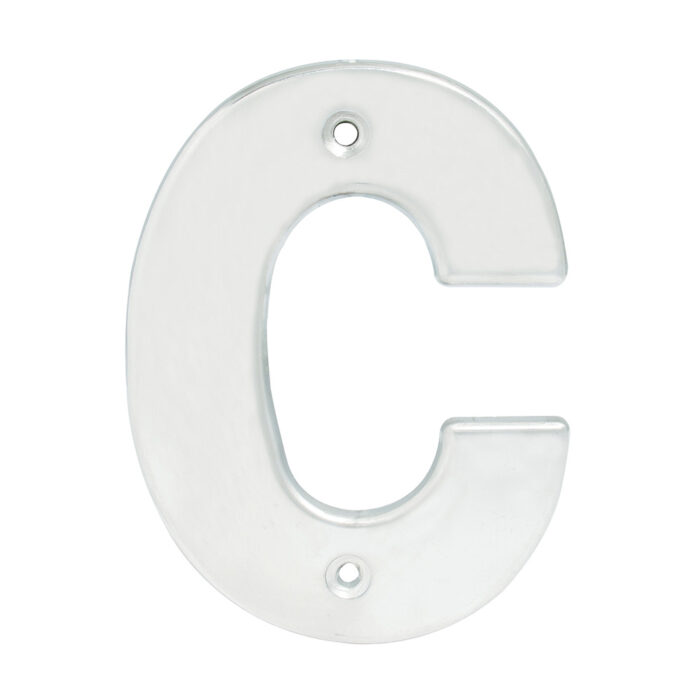 HC07318 - Letra C Bold 4 Cromo Satinado Lock L70CC - LOCK