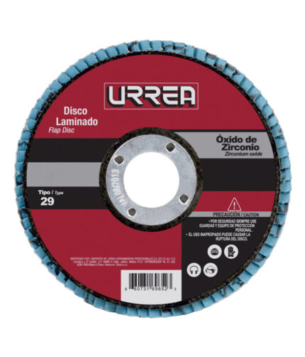 HC103490 - Disco Laminado Tipo 29 Grano 60 4-1/2 Urrea FD456 - URREA