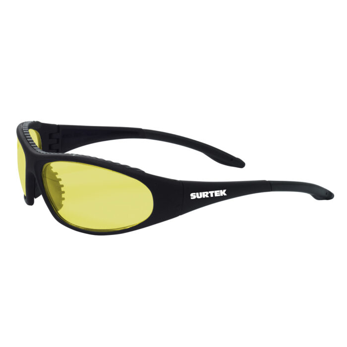 HC104428 - Lentes De Seguridad Modelo Reforzado Ámbar Surtek 137670 - SURTEK