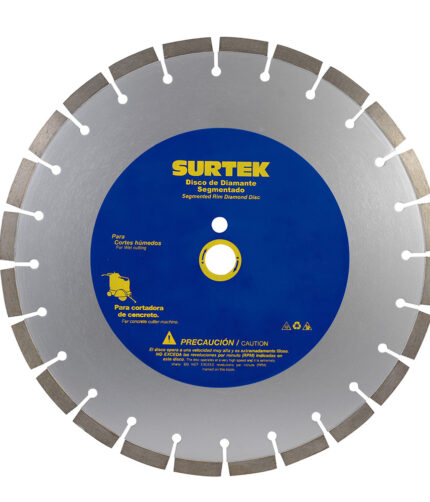 HC105726 - Disco De Diamante Para Cortadora De Concreto 14 Surtek 123473 - SURTEK