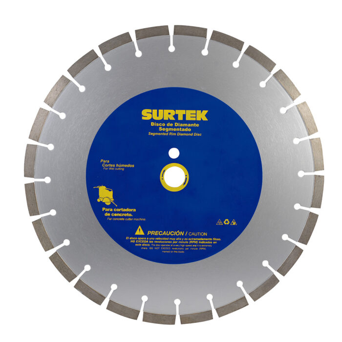 HC105726 - Disco De Diamante Para Cortadora De Concreto 14 Surtek 123473 - SURTEK