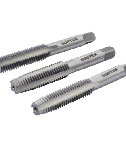 HC11658 - Juego De Machuelos De Acero De Alta Velocidad M8 X 1.25 3 Piezas Surtek 123863 - SURTEK