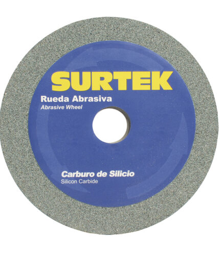 HC11671 - Rueda Abrasiva De Carburo De Silicio Grano 60 6 X 1 Surtek 128032 - SURTEK