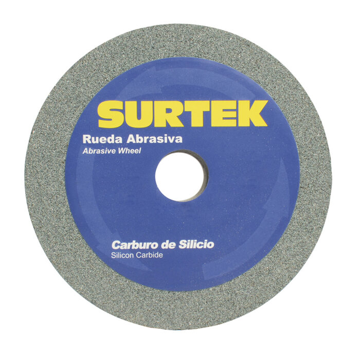 HC11671 - Rueda Abrasiva De Carburo De Silicio Grano 60 6 X 1 Surtek 128032 - SURTEK