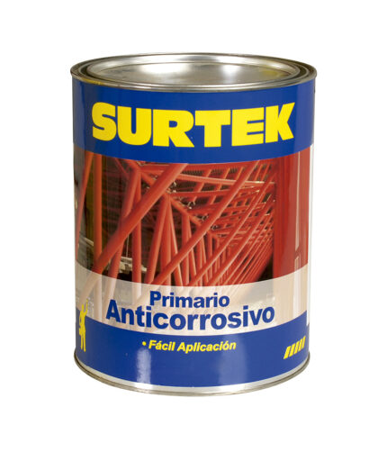 HC11940 - Esmalte Anticorrosivo Para Metal 1 Lt Color Rojo Óxido Surtek SP50256 - SURTEK