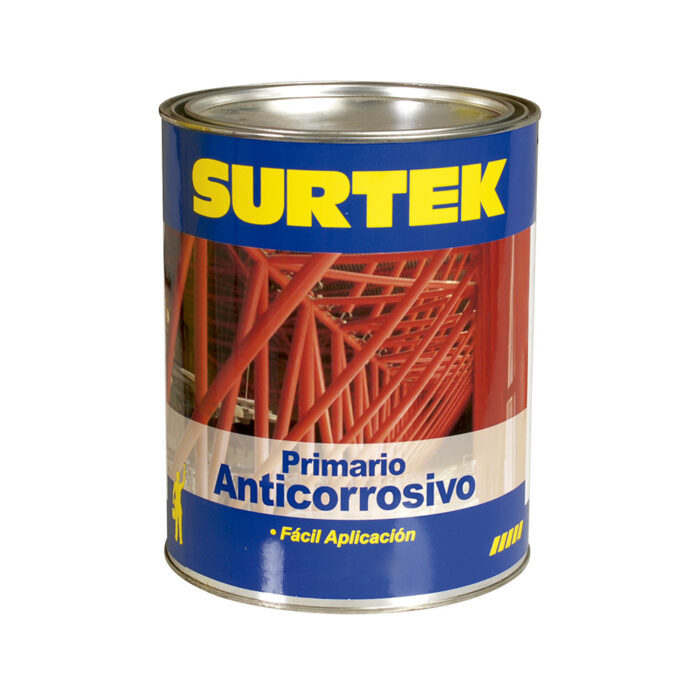 HC11940 - Esmalte Anticorrosivo Para Metal 1 Lt Color Rojo Óxido Surtek SP50256 - SURTEK