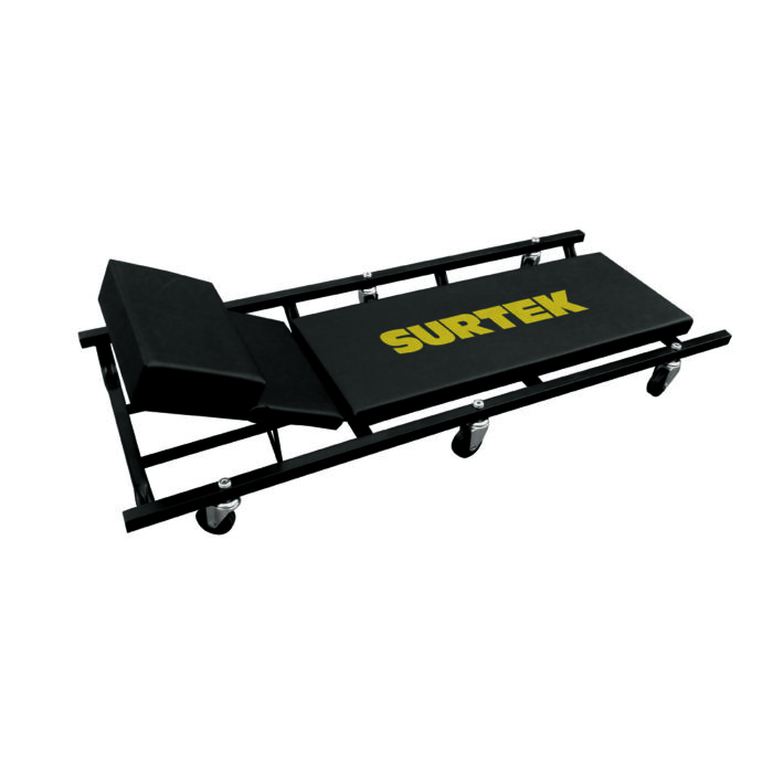 HC124608 - Cama Para Mecánico Ajustable Acolchonada 3 Posiciones 48 Surtek 137068 - SURTEK